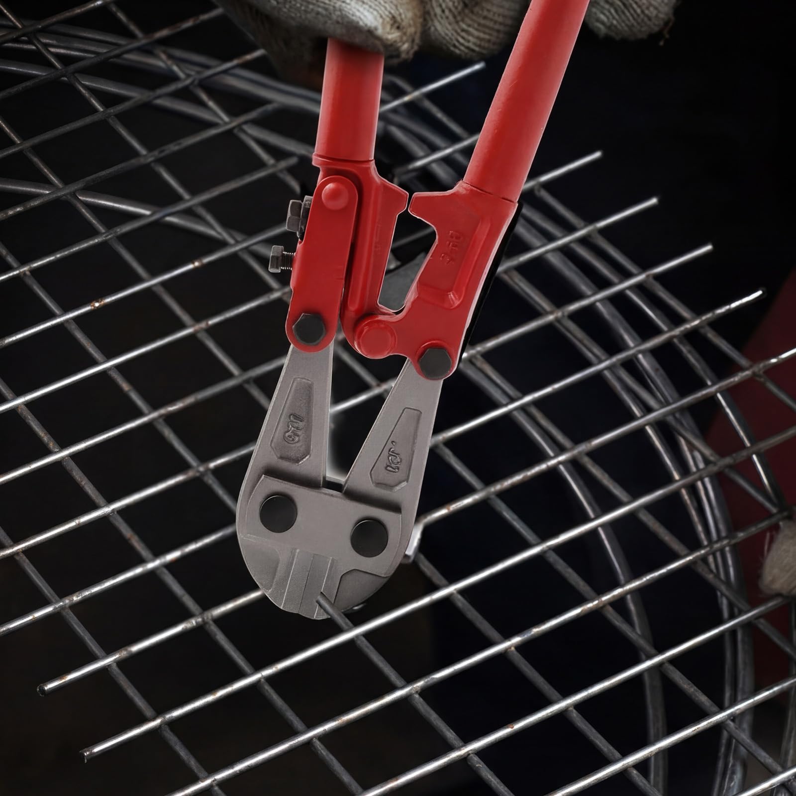 Bolzenschneider 35,6 cm – Hochleistungs-Drahtschneider für Schlösser, Bolzen und Stahldrähte