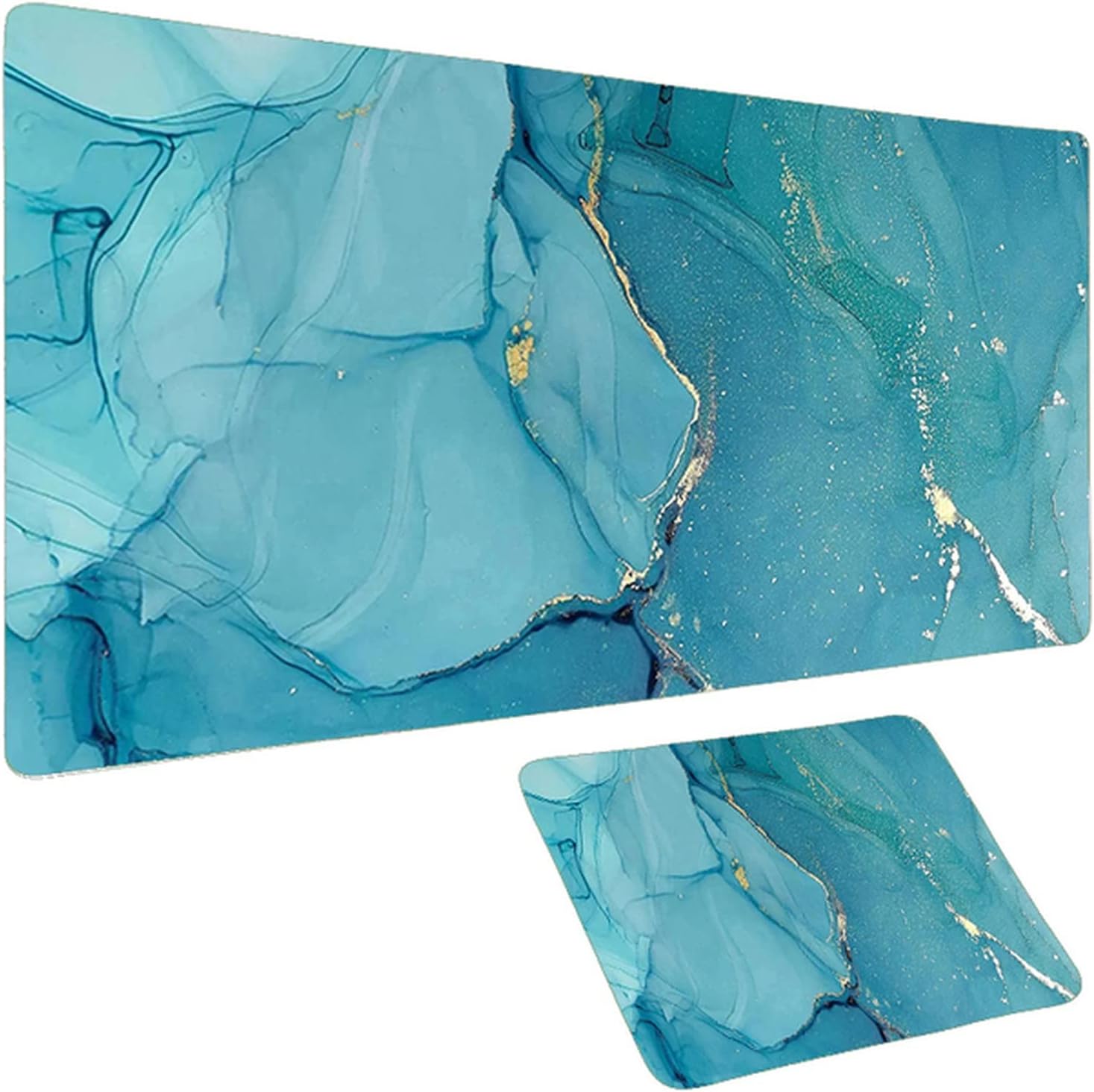 xiaopangtech Mouse Pad XXL Ink Marble Mouse Pad XXL Large Mouse Pad