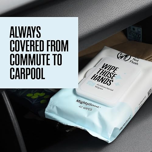 Miniatura 4 de Wipe Those Hands Sanitizing Wipes - 4 Packs of 42, 168 Total Wipes - Alcohol & Fragrance-Free - Kills Germs Fast