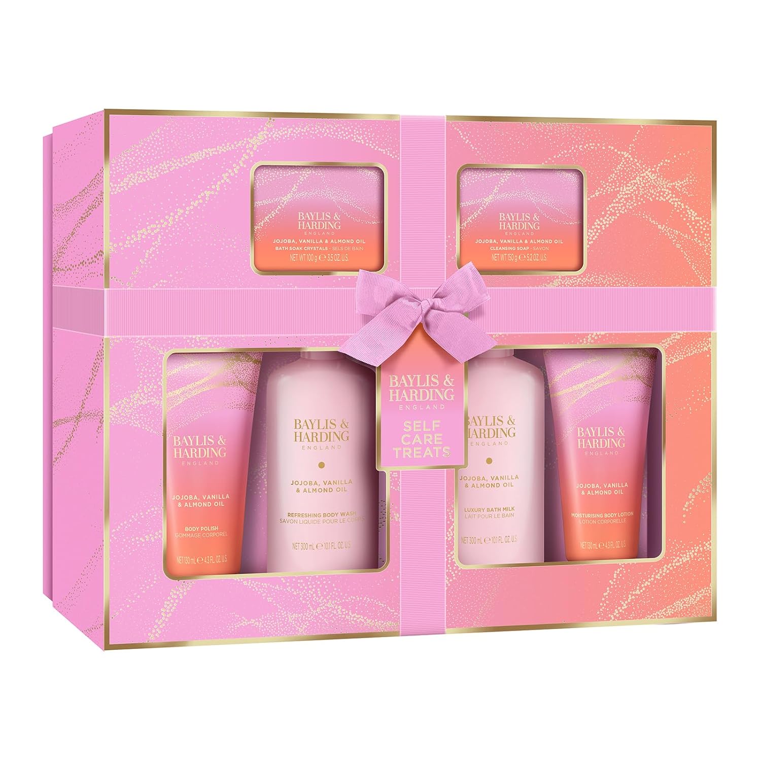 Baylis & Harding Jojoba, Vanilla & Almond Oil Luxury Pamper Gift Set - Vegan Friendly - Image 8