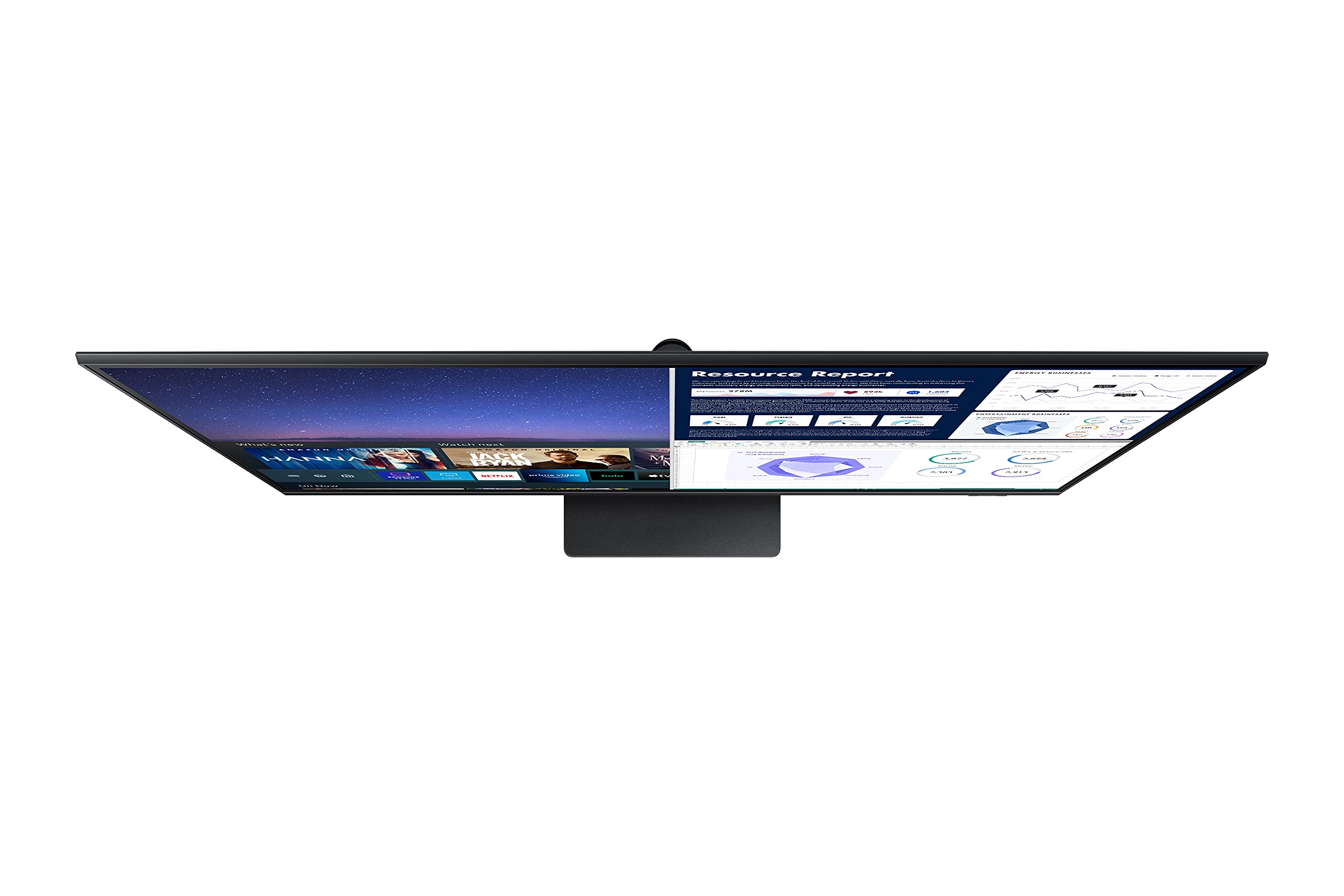 SAMSUNG 43 Inch 4K Smart Monitor, UHD Monitor, Computer Monitor, Smart