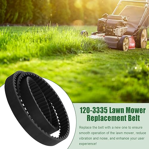 Miniatura 5 de 120-3335 Correa de repuesto para cortacésped Toro TimeMaster Deack de 30 pulgadas, 1203335 repuesto de correa de repuesto para STENS 265-610 44" x