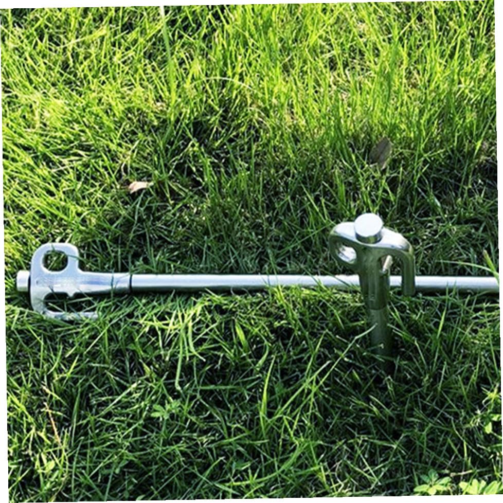 Estacas de camping PRETYZOOM de acero inoxidable para tiendas 6