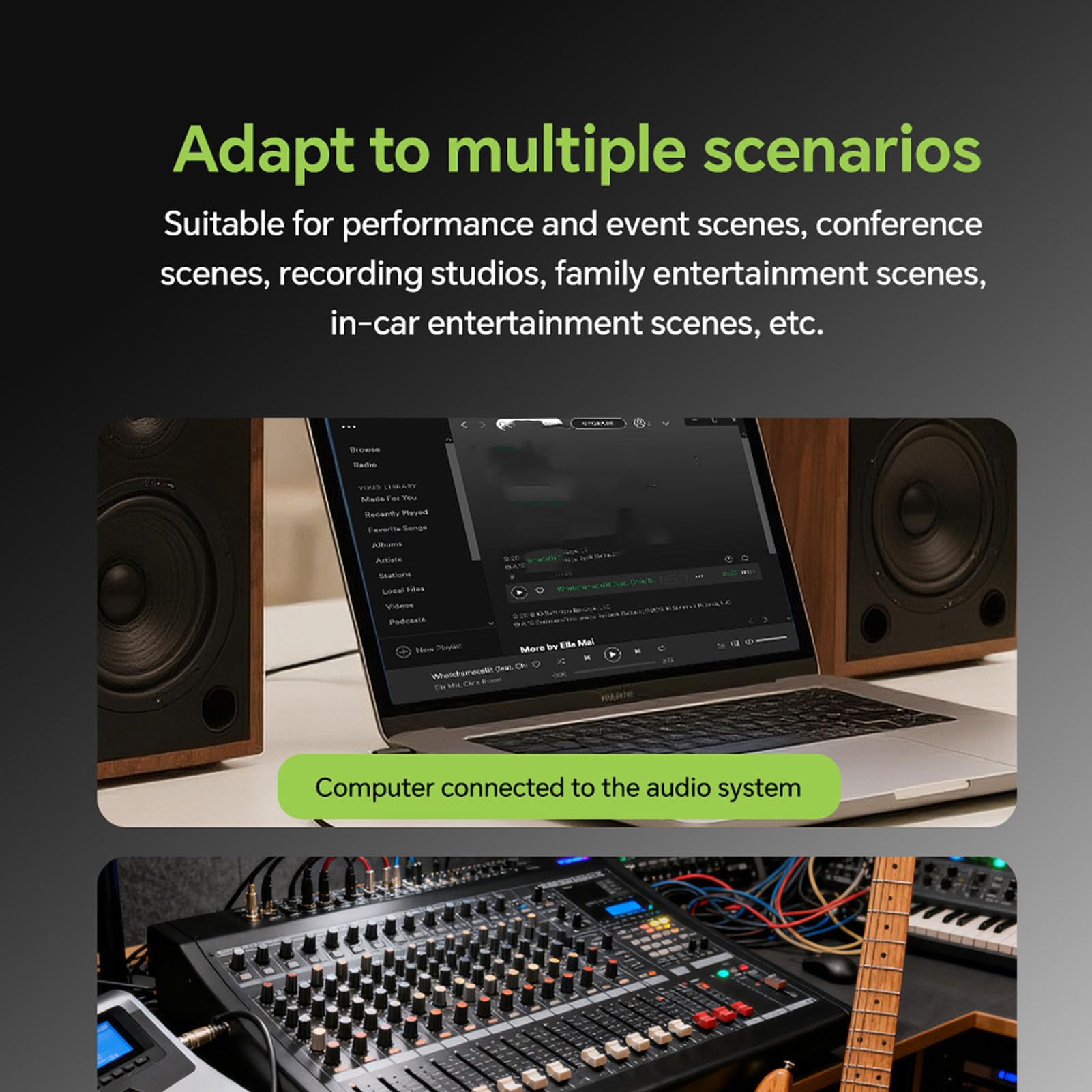 2 Channel Ground Loop Isolator, Gain Adjust