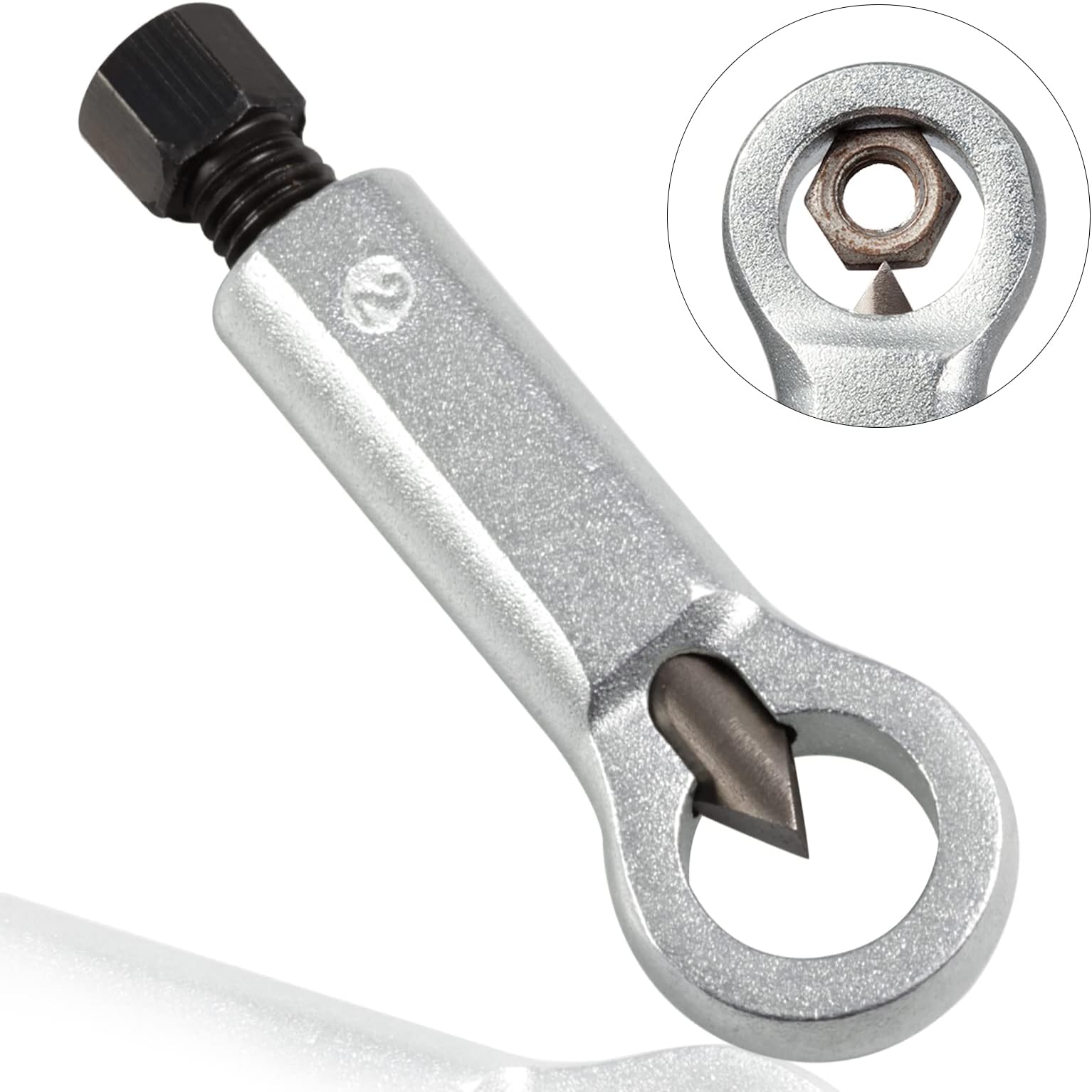 Metal Nut Splitter Cracker 12-16mm Manual Pressure Remove Rusty Nut Cracker Nut Removing Splitting Tool Heavy Duty Nut Splitter