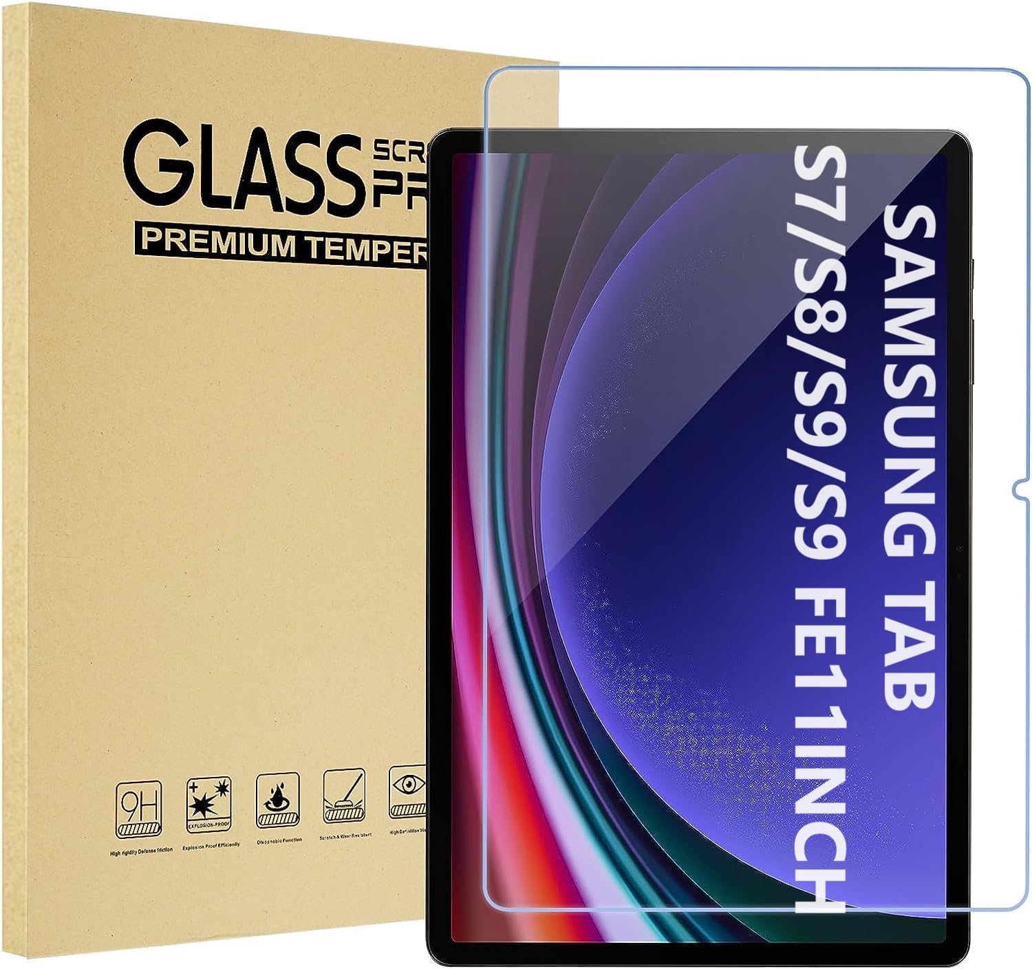 TECHSHIELD Tempered Glass Screen Protector For Samsung Galaxy Tab S9 Fe 10.9"/ S9 2023/ Tab S8 2022/ Tab S7 2020 11"(Sm-X510/X710/X700/T870) for Tablet (B08HHQW5SQ) Amazon Price History, Amazon Price Tracker