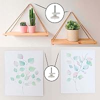 Artextrem Képakasztó Szöges Nélkül - 25 db Falra Szerelhető Képtartó Horog - white us, 1 Tip 25pcs 2