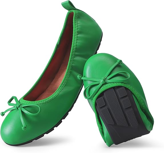 DREAM PAIRS Ballerina's, schoenen voor dames, puntige neus, strass