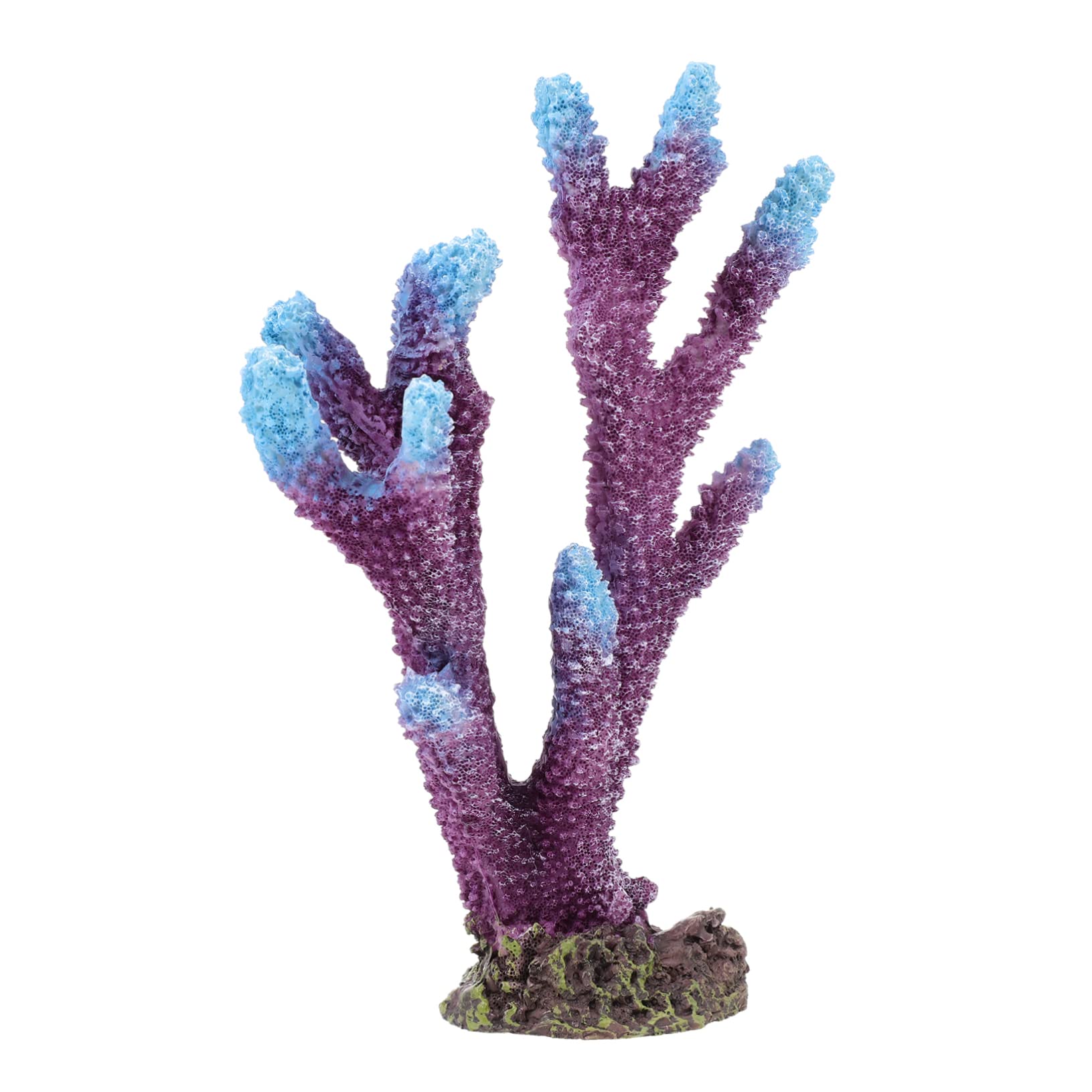 Mipcase Adornos De Arrecife De Coral Falsos para Pecera Decoración para Acuario De Planta De Resina Artificial Imitación De Planta para Acuario Adorno De Roca para Decoración Decorativa