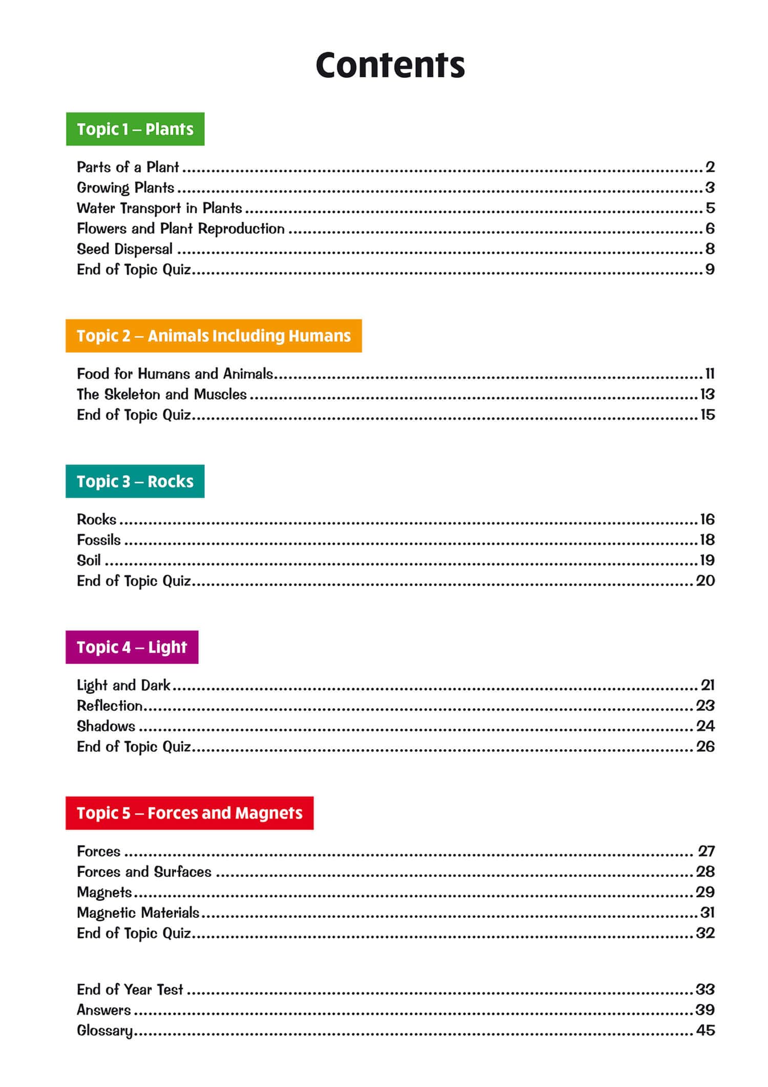 KS2 Science Year 3 Targeted Question Book (includes answers)
