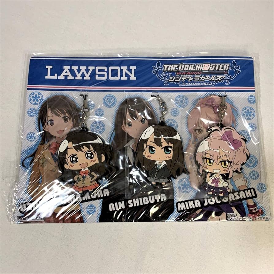 限定品マカバ★たくさんの人から愛され幸せストラップ Amazon.co.jp: Lawson Uzuki Shimamura Rin Shibuya Mika