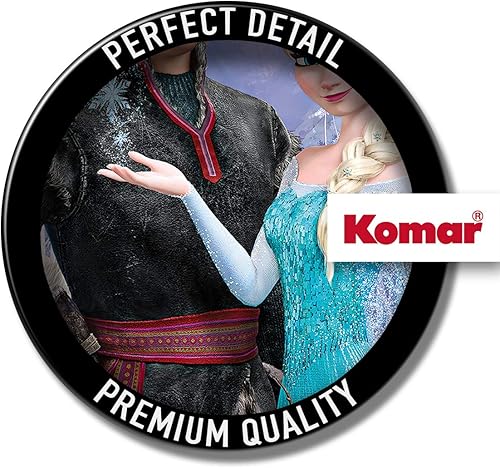 Miniatura 5 de Komar 4-498 Disney Frozen Winter Land - Papel pintado (72.4 x 100.0 in, 4 unidades), multicolor