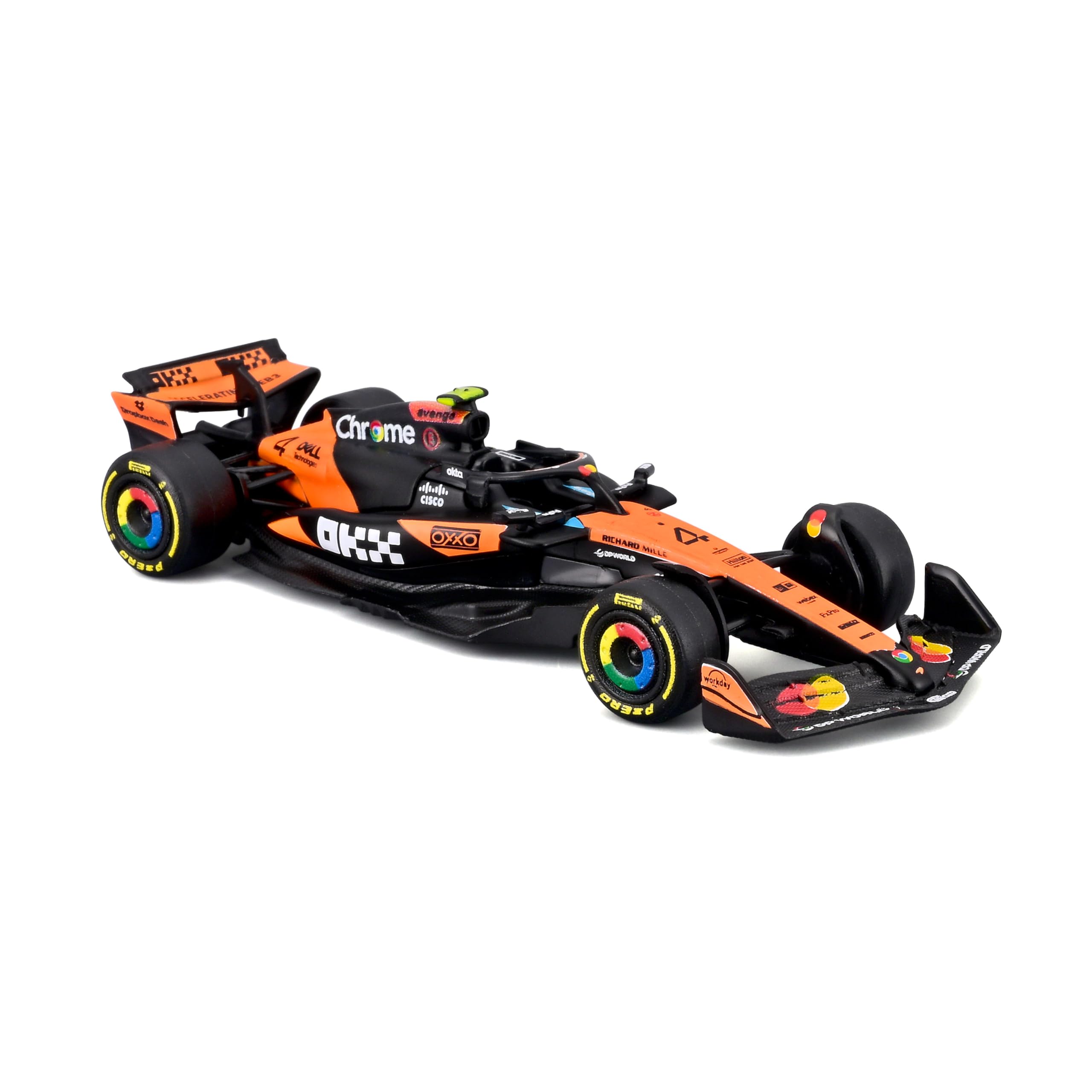 Amazon.com: 1:64 F1 Model 2025 MCL39 4# Norris 81# Model