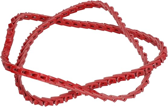 Tyenaza 5FT Power Twist V-Belt, 1/2-Inch x 5 Feet A Type Adjustable Link V-Belt Perfect for Lathes, Table Saws and Other Woodworking Tools