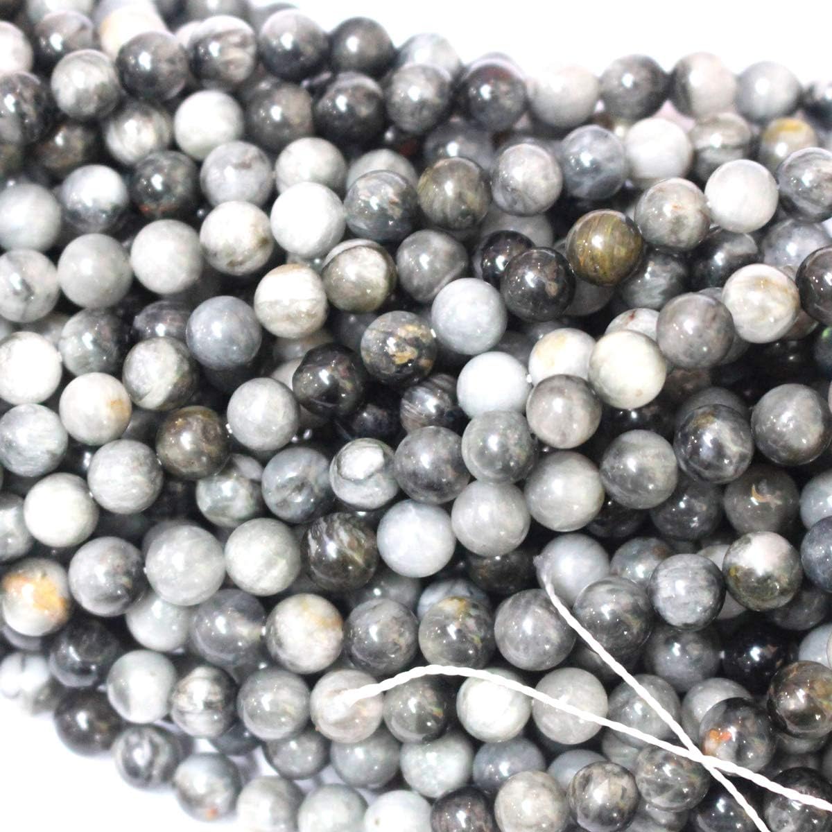 Gorgeous Natural Gemstone Loose Beads Round Approxi 15.5 inch DIY Bracelet Necklace for Jewelry Making (Pink Purple Kunzite, 14mm)