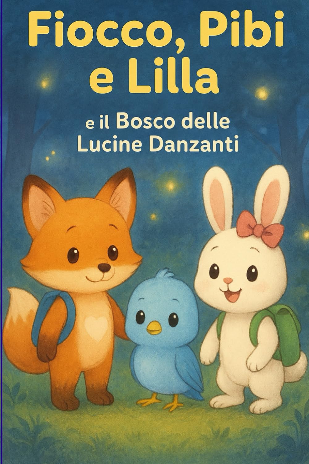 Fiocco,Pibi e Lilla Nel Bosco Delle Lucine Danzanti: Libri per Bambini