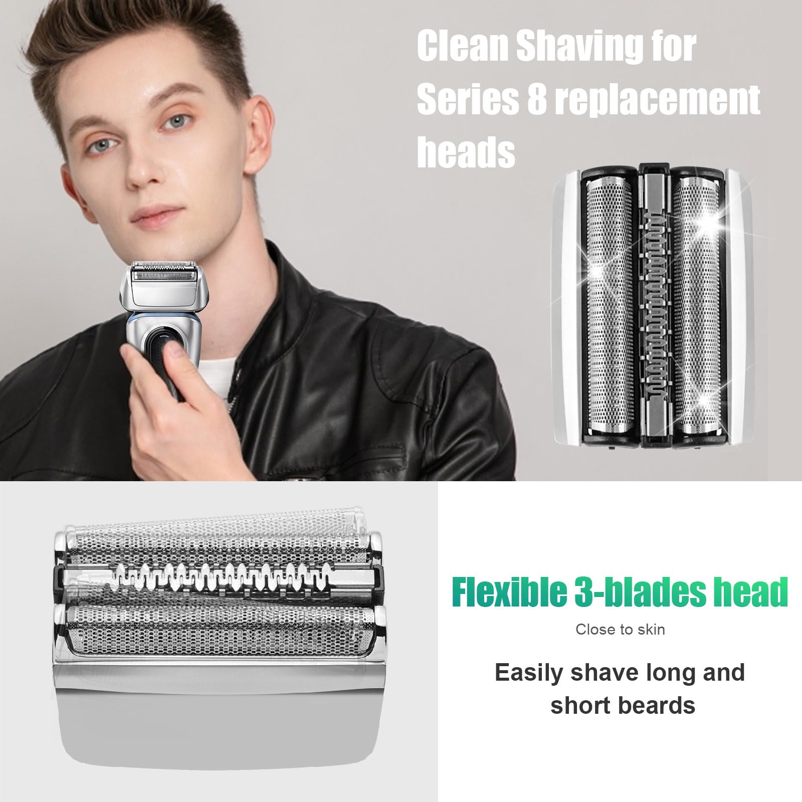 Amazon.com: Series 8 83M Electric Shaver Head Replacement