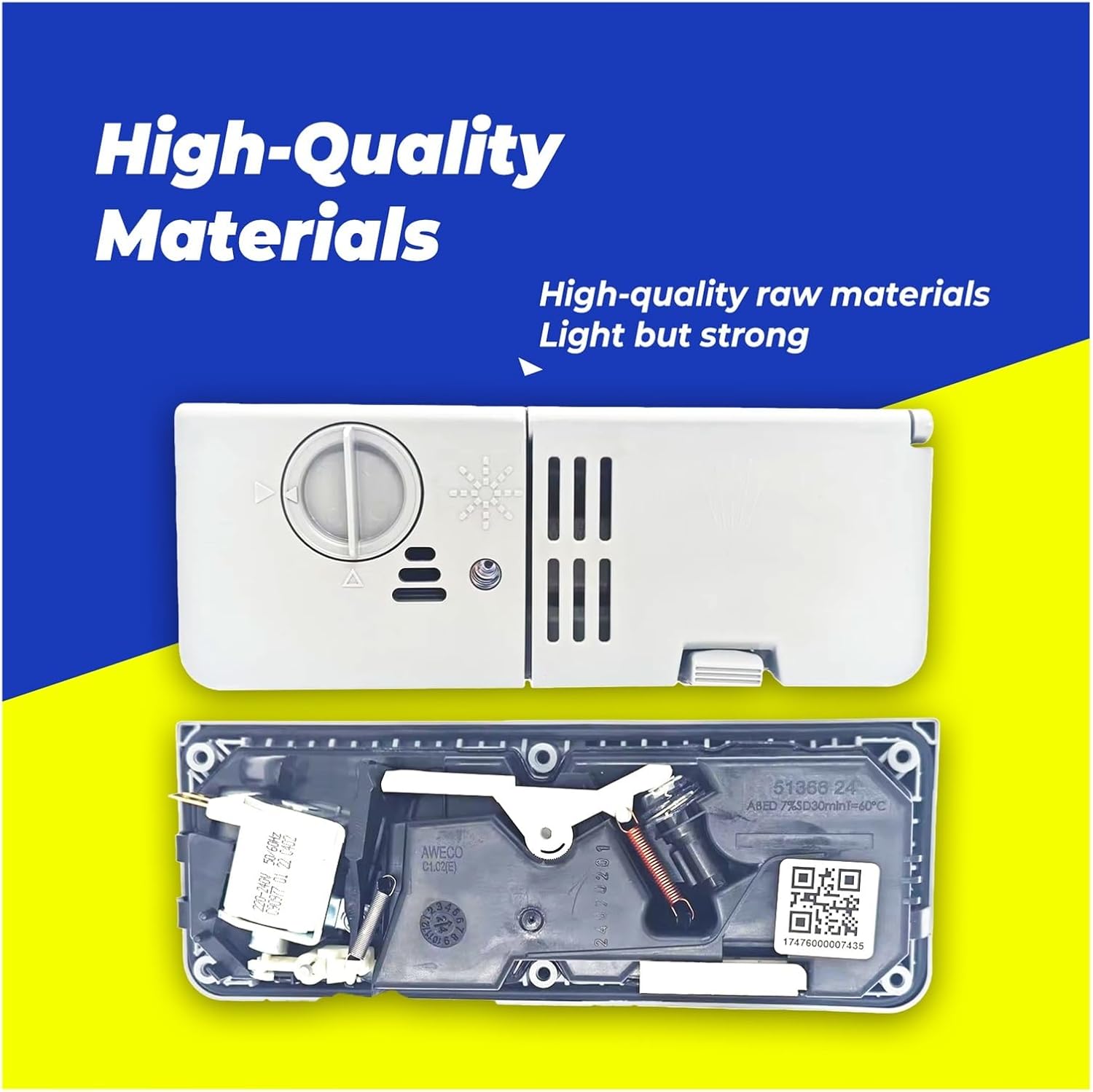 17476000007435 AWECO C1.02(E) 51366 24 C90977 01 220~240VAC 50/60Hz General Dishwasher Detergent Dispenser