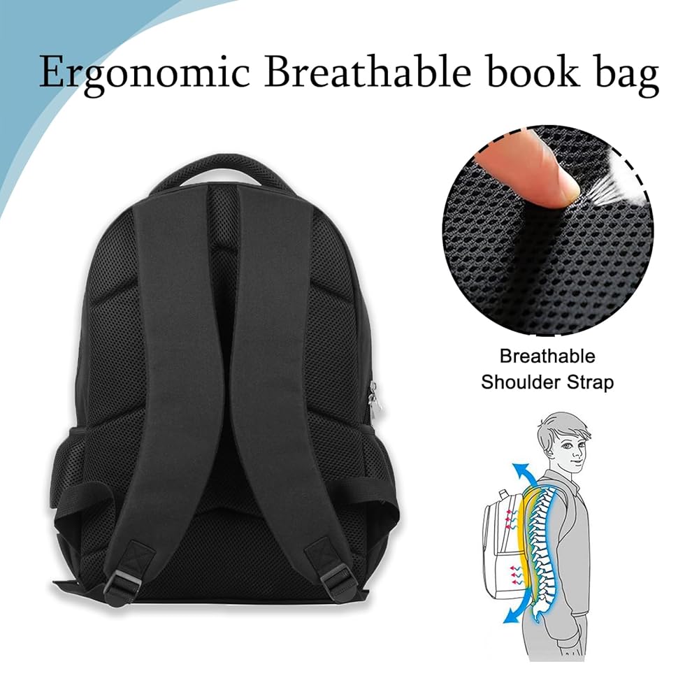 Boys School Backpack With Lunch Bag Black African Boy Backpack