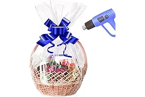 mioule Easter Cellophane Shrink Wrap Bags