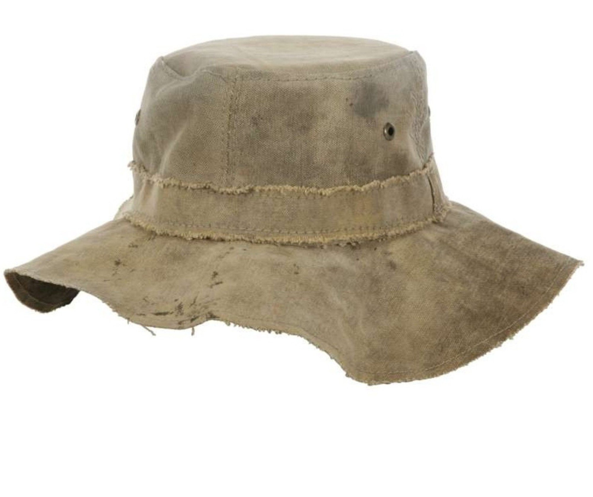 Realdeal Brazil Recycled Tarp Floppy Travel Hat Large 23 In