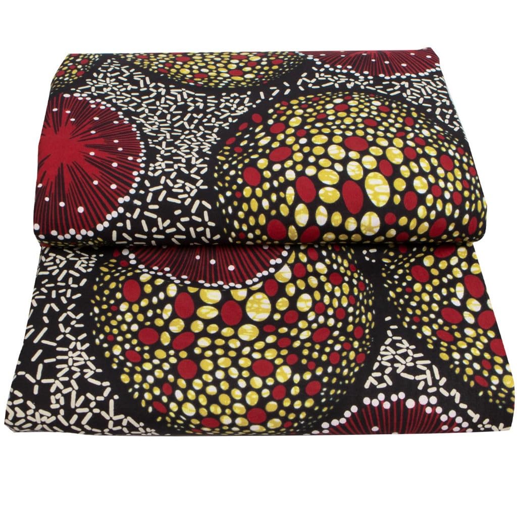 Tessuto stampato batik nazionale africano Duplex Diversi tessuti in cera africana di cotone