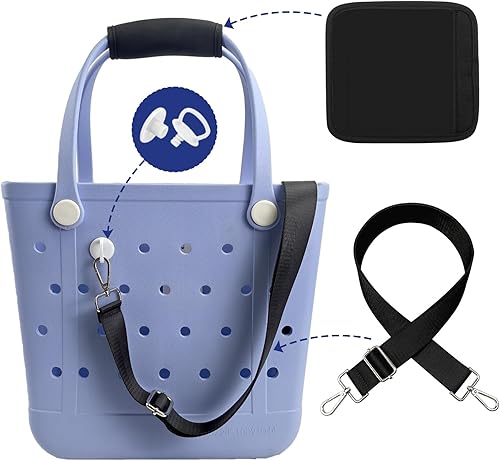 Miniatura 4 de Correa de hombro compatible con bolsa Bogg Funda de mango de neopreno personalizable Correas cruzadas ajustables largas para bolsas de playa de