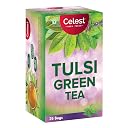 Celest Tulsi Green Teabags | Tulsi Green Tea 50 Tea bags | 25 pcs (Pack of 2) gallery image