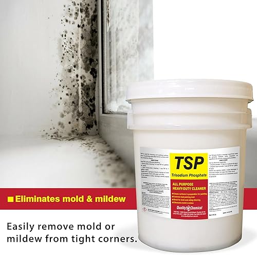 Miniatura 7 de Quality Chemical Fosfato trisódico (TSP) - Limpiador y desengrasante TSP - Limpiador resistente para gabinetes de cocina, desengrasante limpiador de