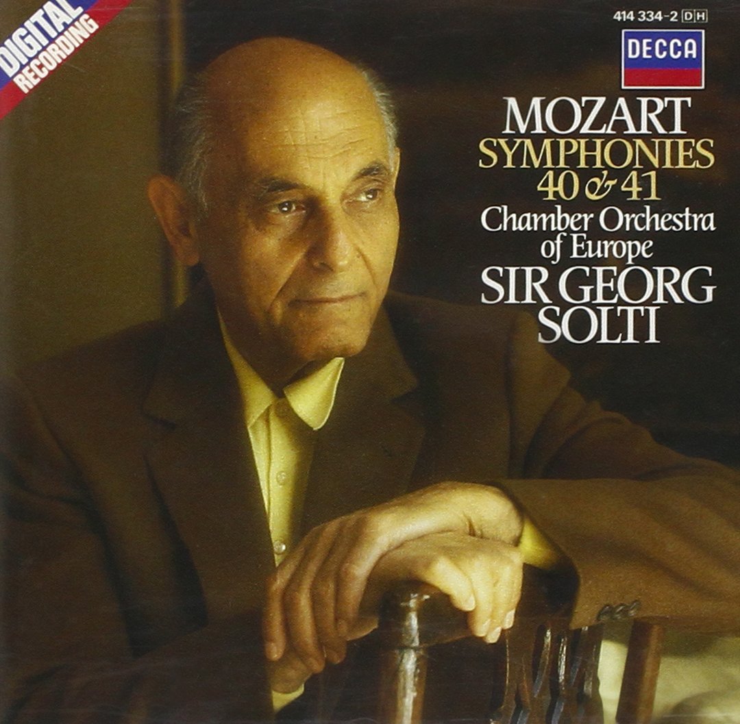 Symphonies 40 & 41 " Jupiter " [Audio CD] Mozart; Solti and Eco