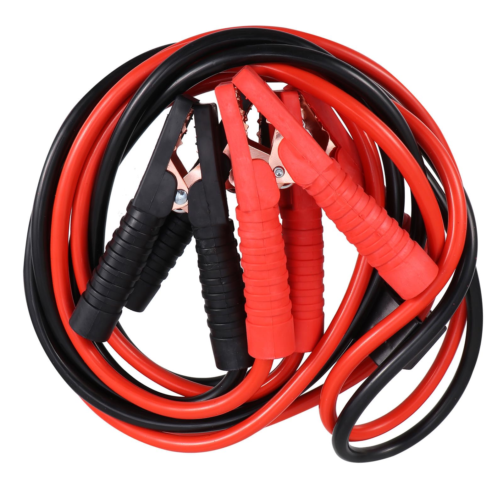 MAGICLULU Universelles Notfallkabel Batterieanschlusskabel aus Kupfer und Aluminium Schwarz für Starterbatterien und Generatoren für Fahrzeuge bei Notfällen