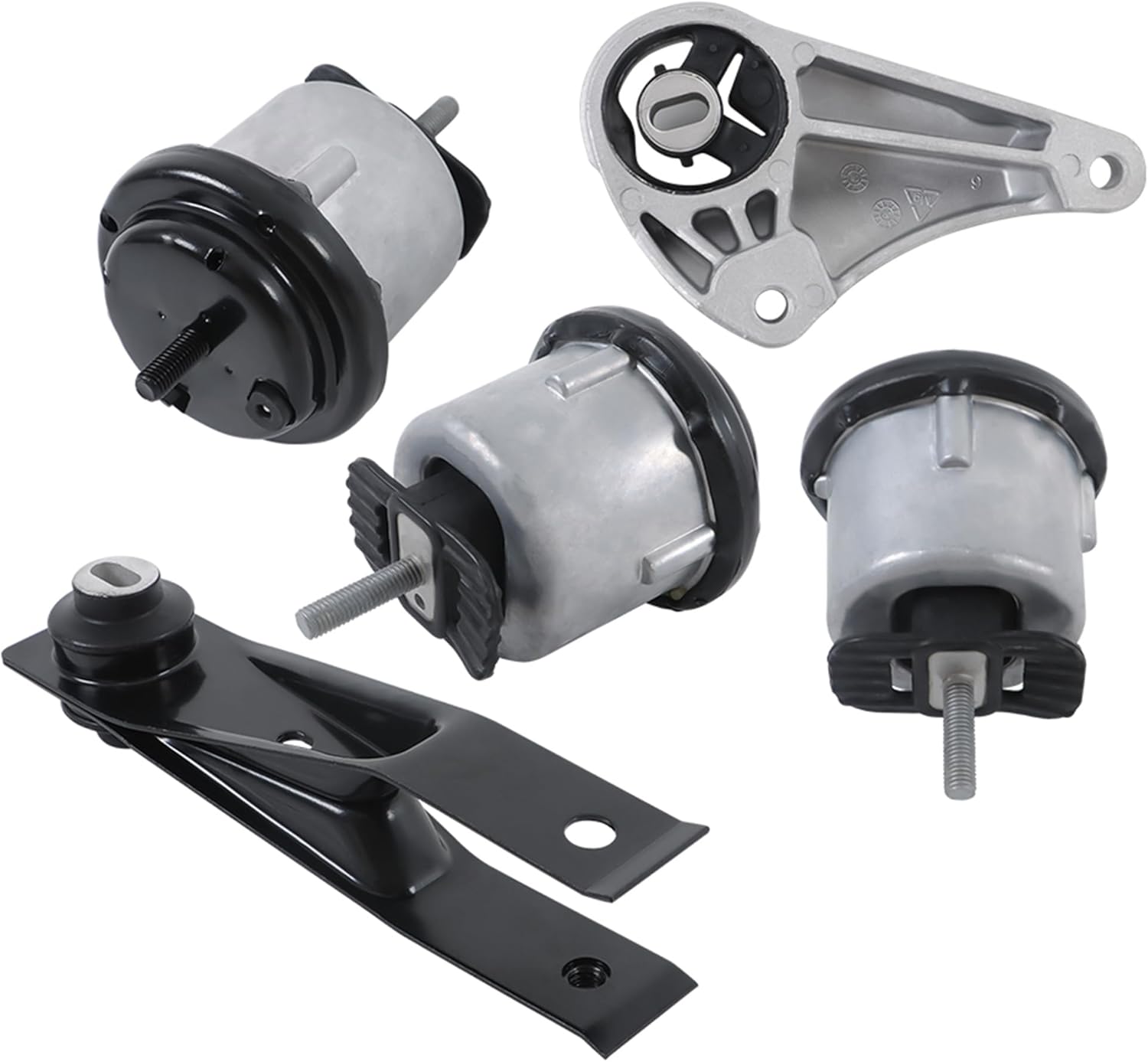 Engine Motor Mount Transmission Mount Replacement for Enclave 3.6L 2008 Replacement for A5499HY A5426 A5428