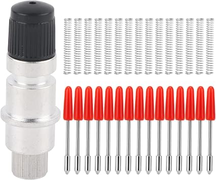 Vinyl Cutter Plotter CB09 Blade Holder for Graphtec Vinyl Cutter Blades 45 Degree Roland Blade Plotter Blades, 15 Blades/128