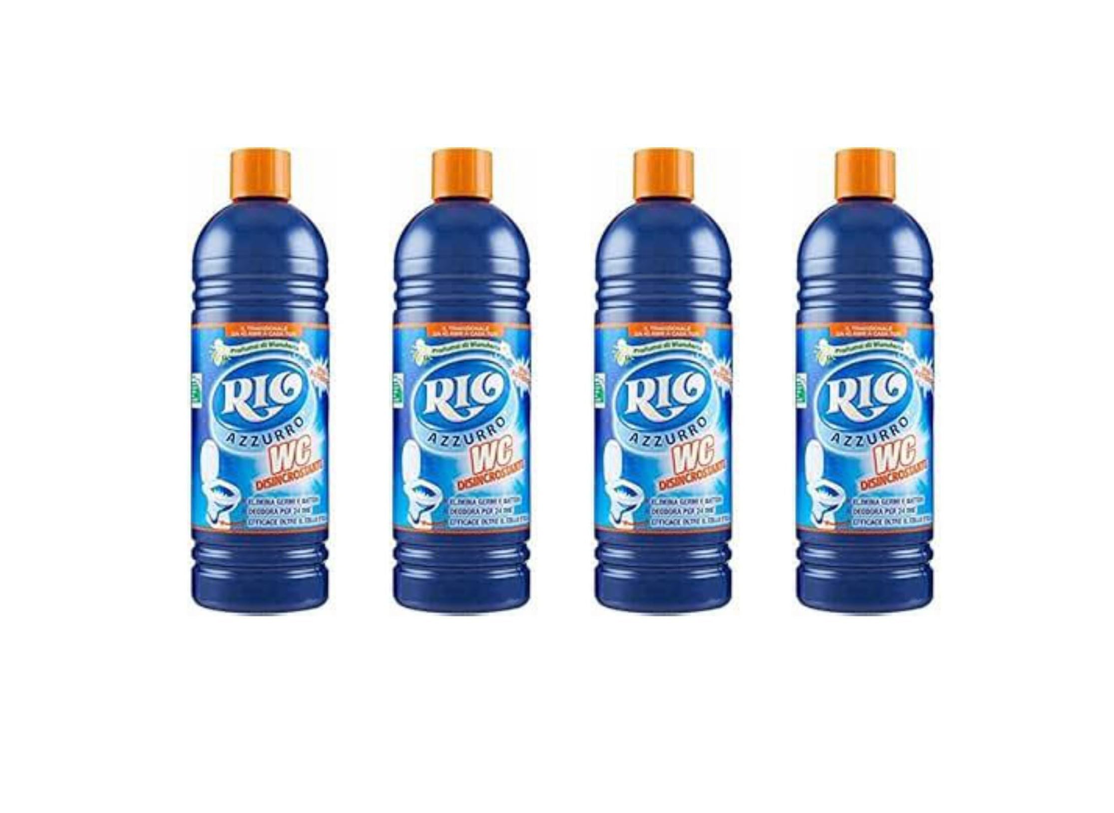 Rio Azzurro Wc Disincrostante 750 ml Confezione Da 4 Pezzi (4)