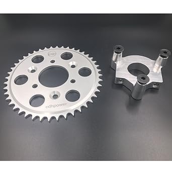 Rear Hub Adapter 1.5" and 44T Sprocket for 2 Stroke Engine Kit...