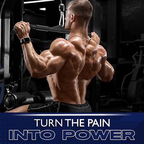 Miniatura 7 de Yes4All Neutral Paddle Grip LAT Pull Down Bar, Range of Motion Spreader Handle Cable Attachments