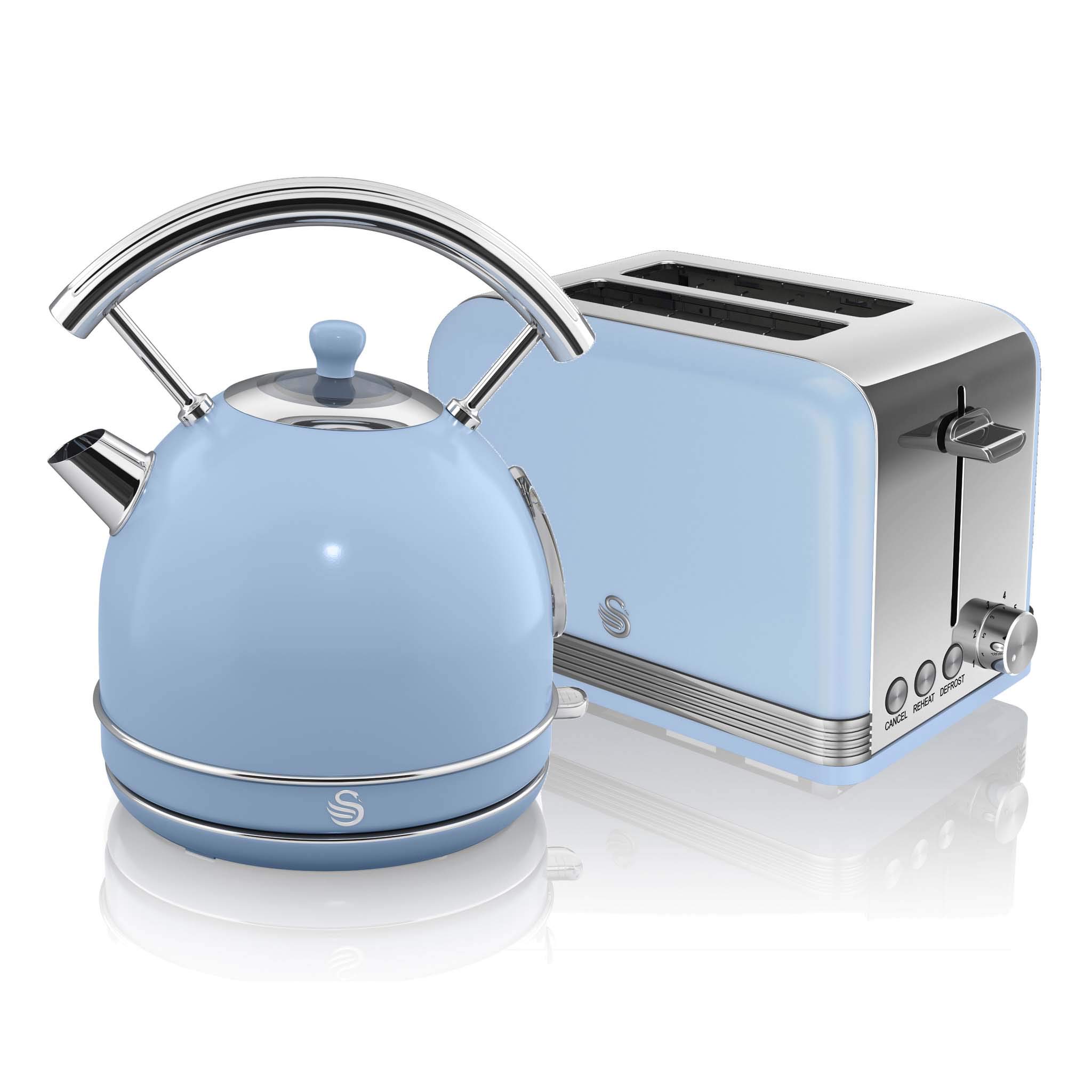 Blue kettle and toaster set Find the best price at PriceSpy