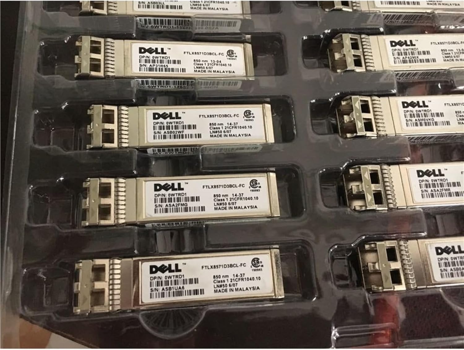 FTLX8571D3BCL-FC 0N743D 0WTRD1 10G Module