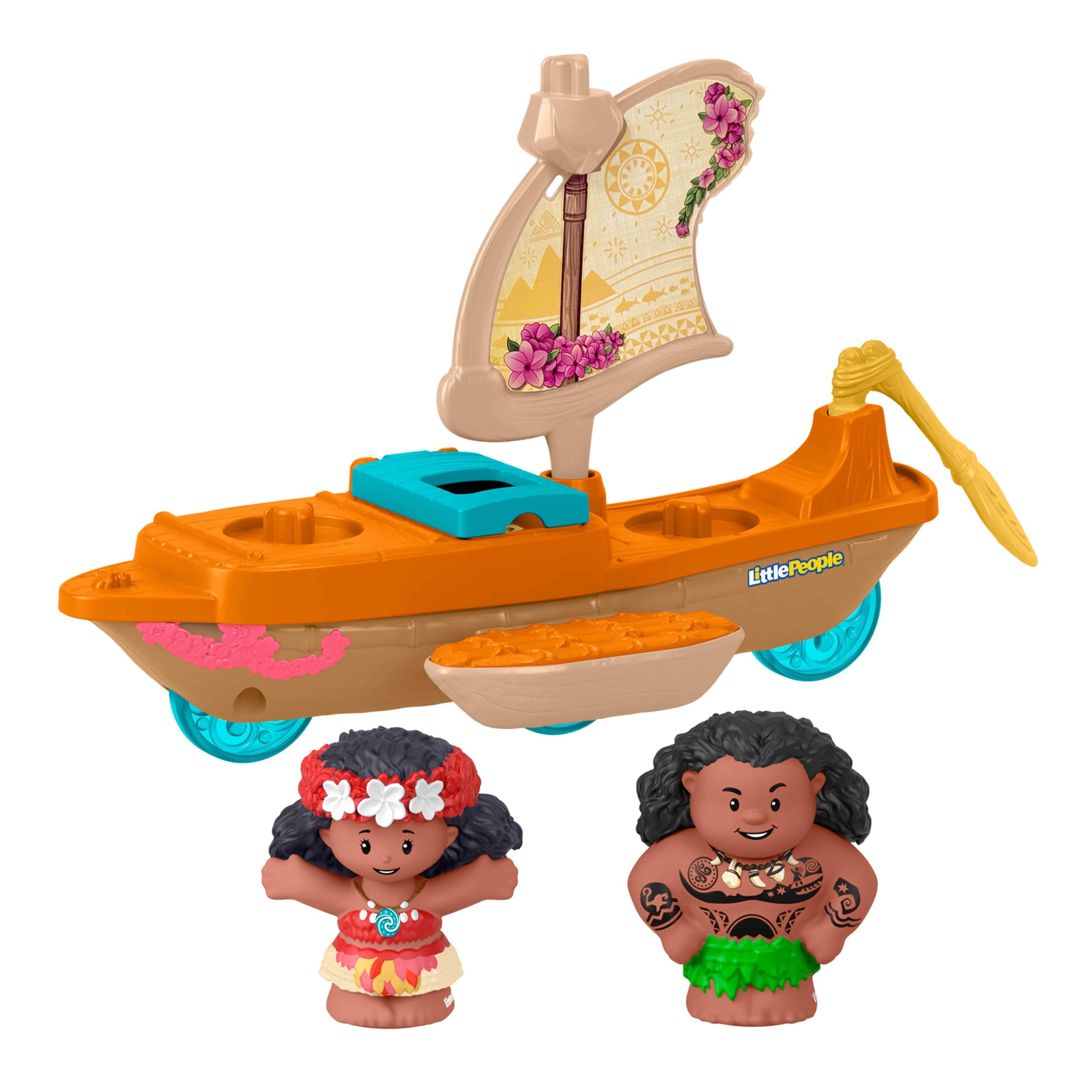 Fisher-Price Little People Disney Princess Moana & Maui’s Canoe