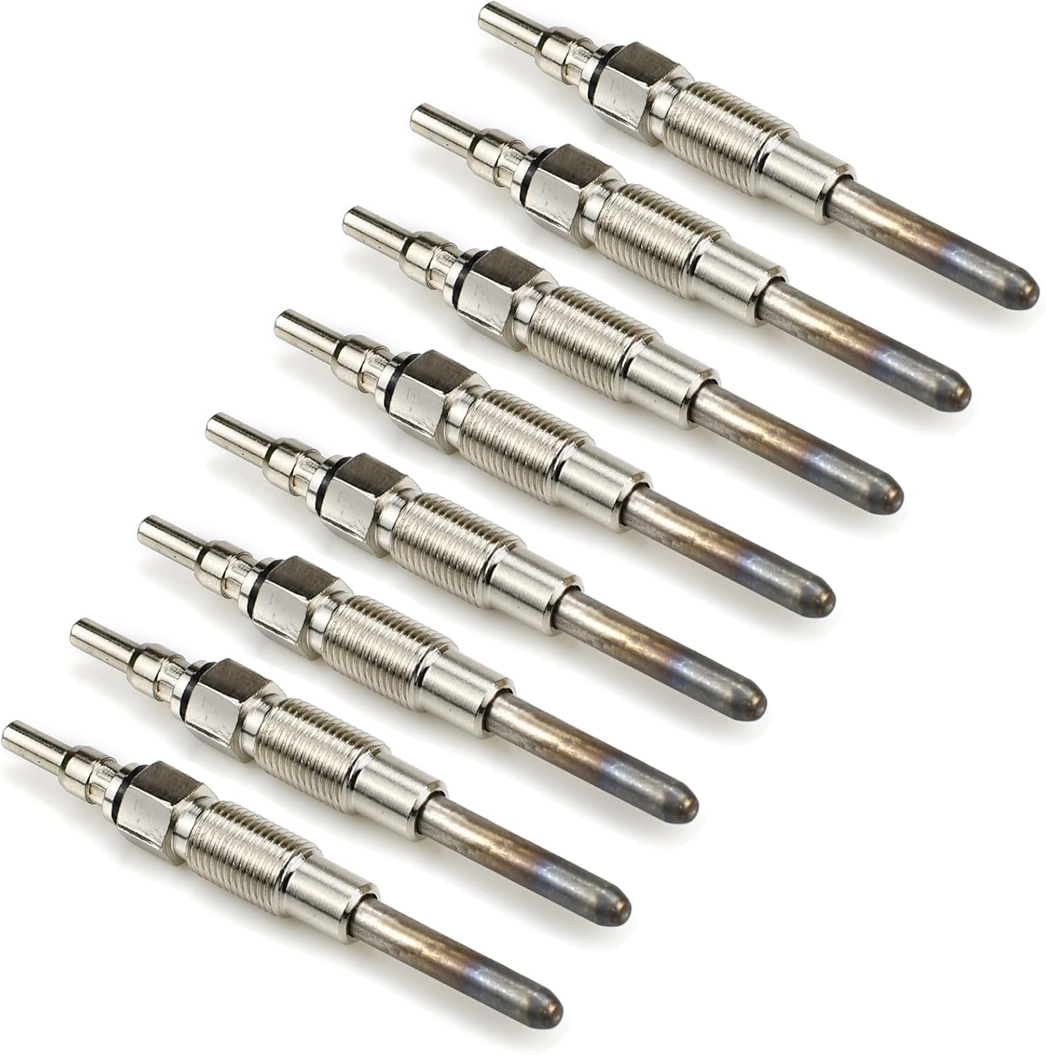 F2TZ-12A342-A IDI 7.3L Diesel Glow Plugs,Diesel Glow Plug Compatible with 1988-1994 Ford F350 F250 E250 E350 (8Pcs)
