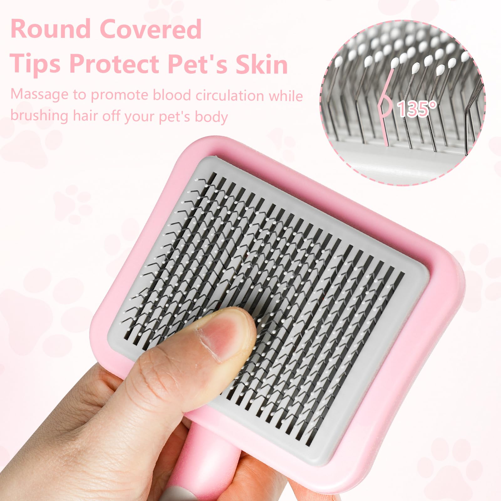 MOXYOY Dog Brush Cat Brush - Image 2