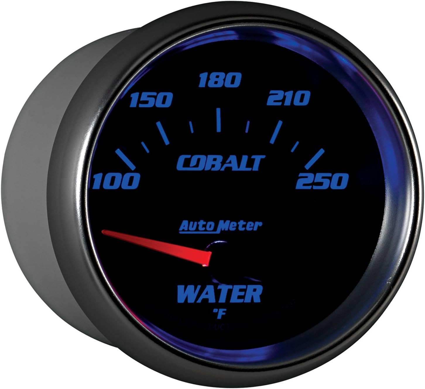 Auto Meter 7937 Cobalt 2-5/8" 100-250 Degree F Short Sweep Electric Water Temperature Gauge