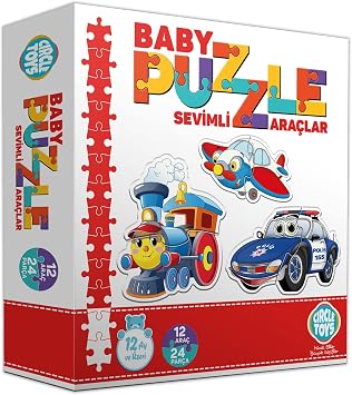 Circle Toys Baby Puzzle Sevimli Ara lar