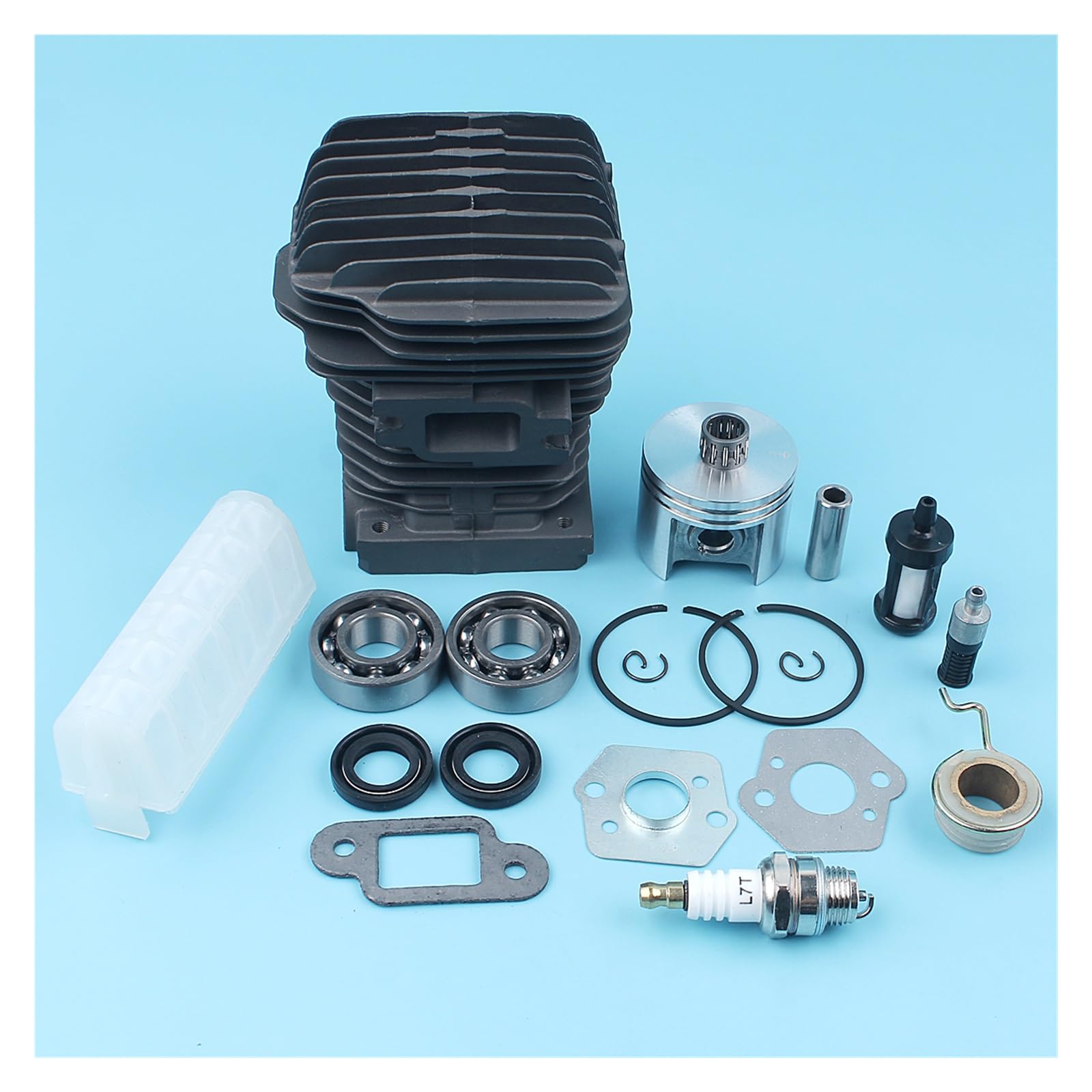 For cojinetes de pistón cilindro chapados en Nikasil, Kit 42,5mm for STIHL 023 025 MS230 MS250, filtro aire motosierra, cojinete cigüeñal Wrom