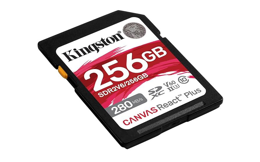 SDXCカード Canvas React Plus MLPR2/256GB Kingston Canvas React Plus 256GB UHS-II SDXC SD Card 2-Pack