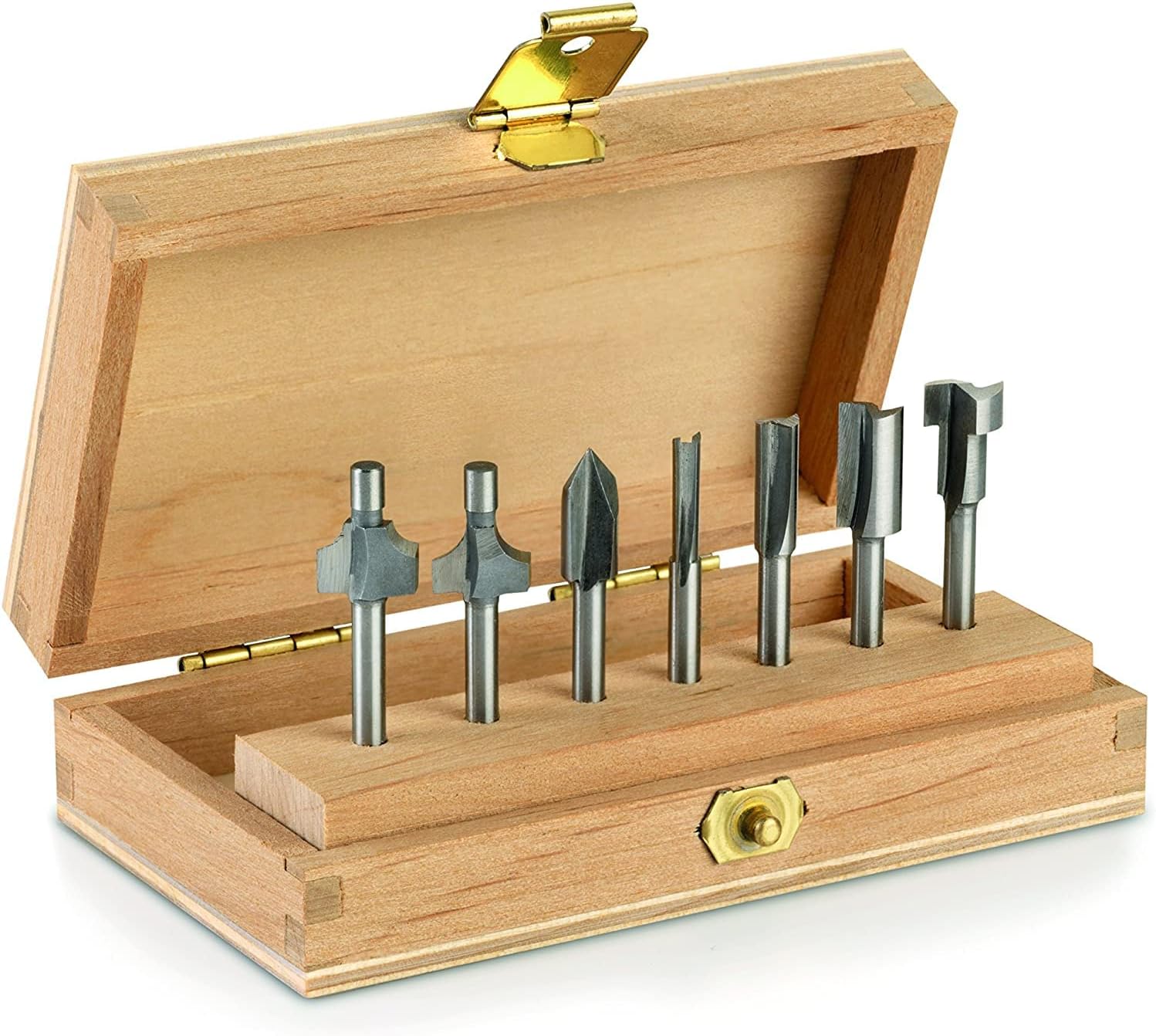 Produktbild von 20-teiliges HSS-Fräser Set – Für Dremel & Winkelfräser, 3 Mm Schaft, Für Metall & Holz