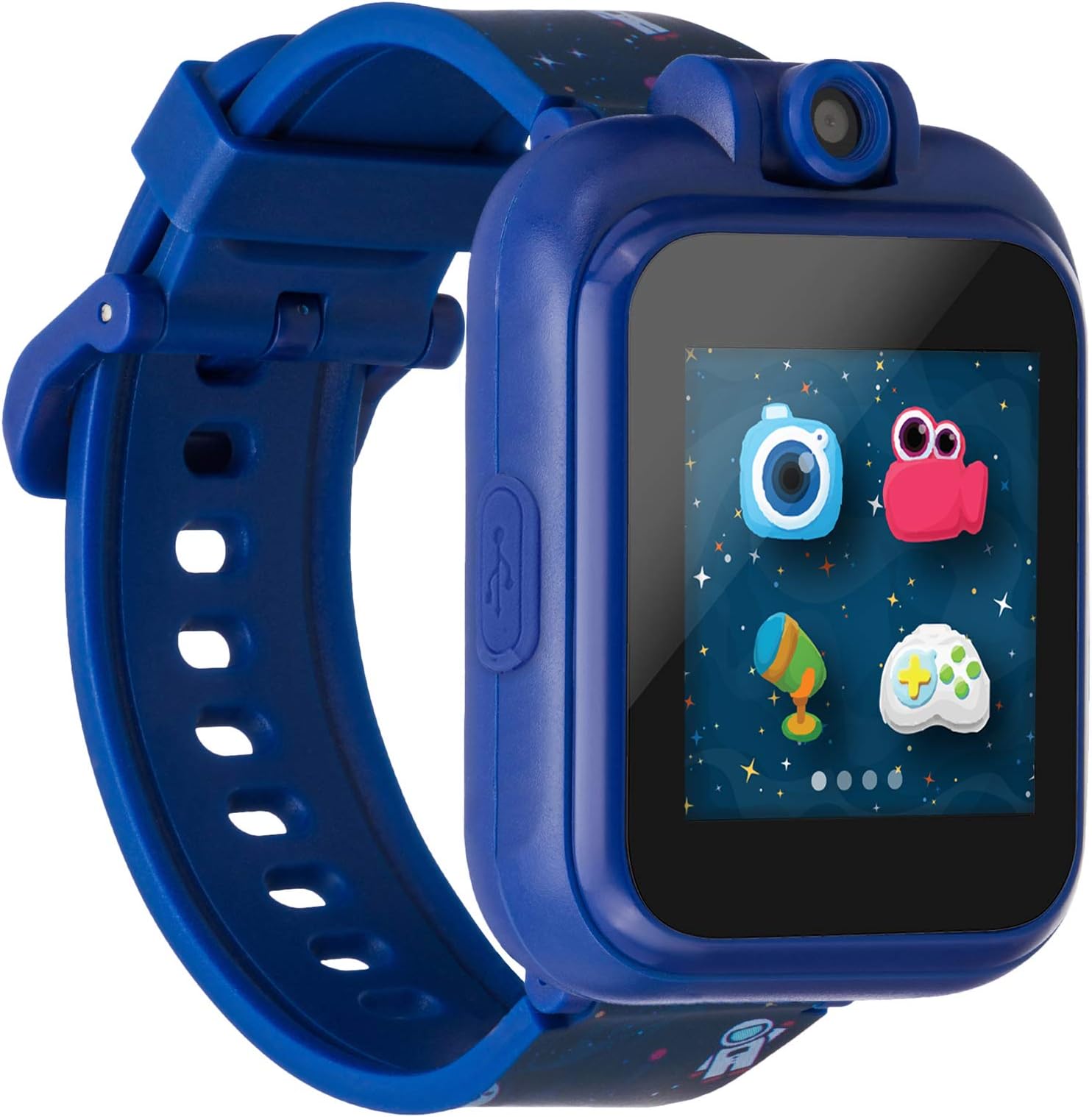 PlayZoom Kids Smartwatch - Video and Camera Selfies Music Learning Educational Fun Interactive Games Touch Screen Sports Digital Watch Birthday Gift for Kids Toddlers Boys Girls Fun Prints