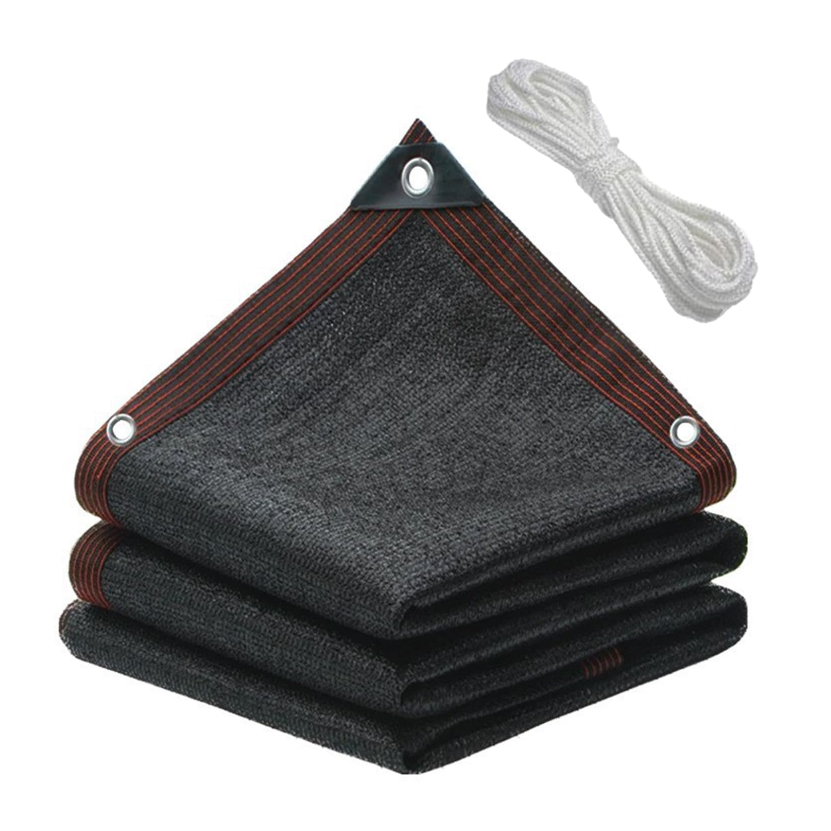 GJZQDKX Shade Cloth 5x6m - UV Protection 90% - Breathable Grommeted Shade Tarps - Ideal for Plants Fruits Flowers Gardens and Greenhouses - Durable Sunshade Cover