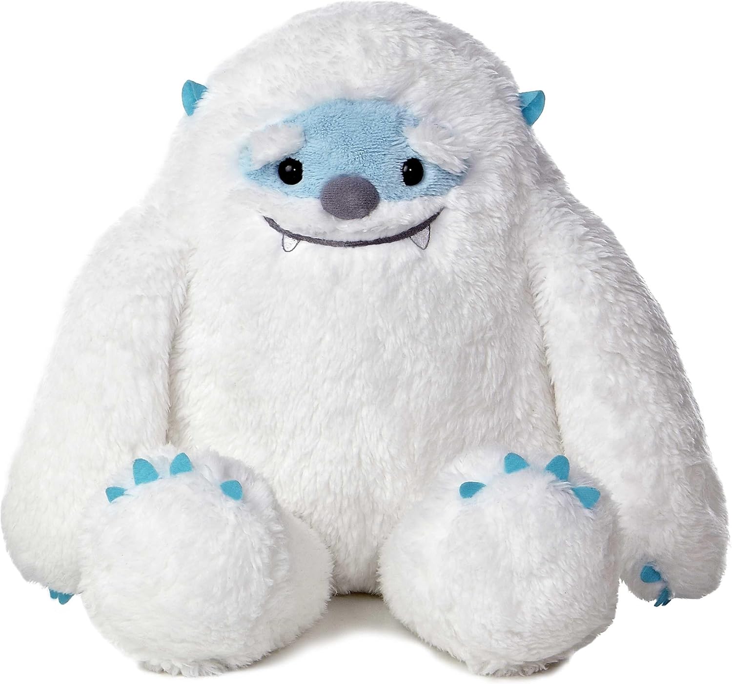 Aurora® Mysterious Fantasy Yulli™ Yeti Stuffed Animal - Mythical Companion - Imaginative Adventures - White 12 Inches