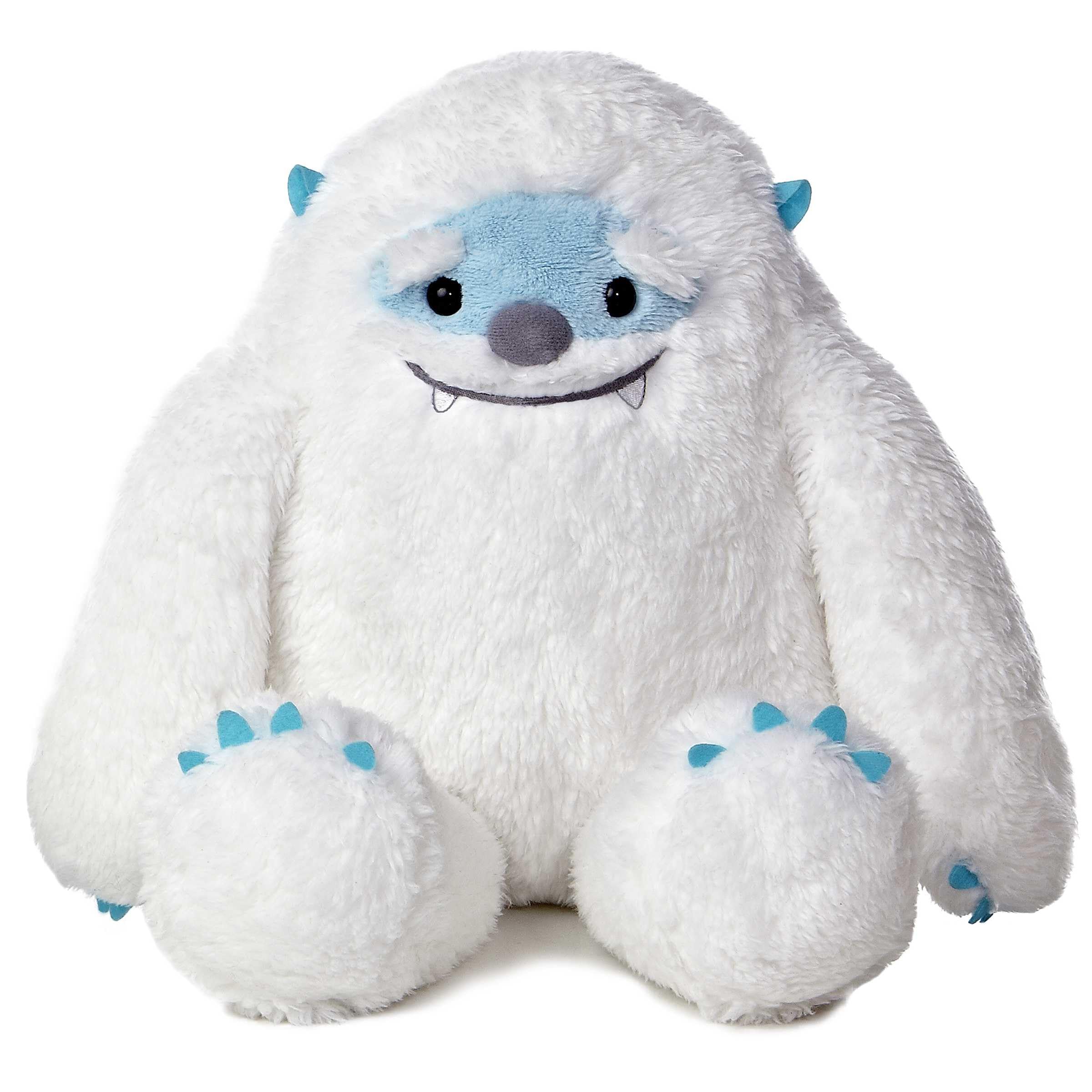 Aurora® Mysterious Fantasy Yulli™ Yeti Stuffed Animal - Mythical Companion - Imaginative Adventures - White 12 Inches
